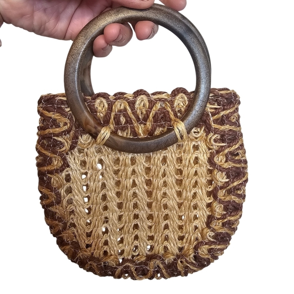 Small Handmade Made In Spain Mini Handbag Round Handle